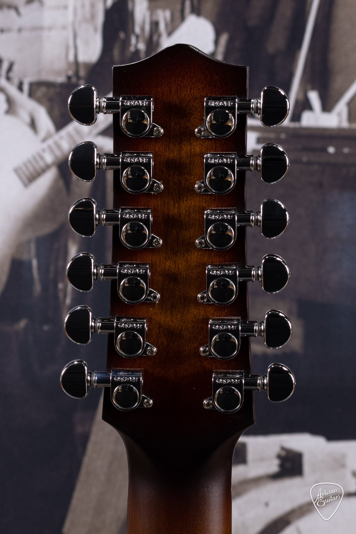 Maton SRS70C 12 String with Tobacco Sunburst Sitka Top and Blackwood Back ID-15080