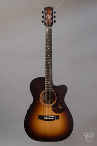 Maton Guitars SRS808C Cutaway with Tobacco Sunburst Top - 15085 - Artisan Guitars