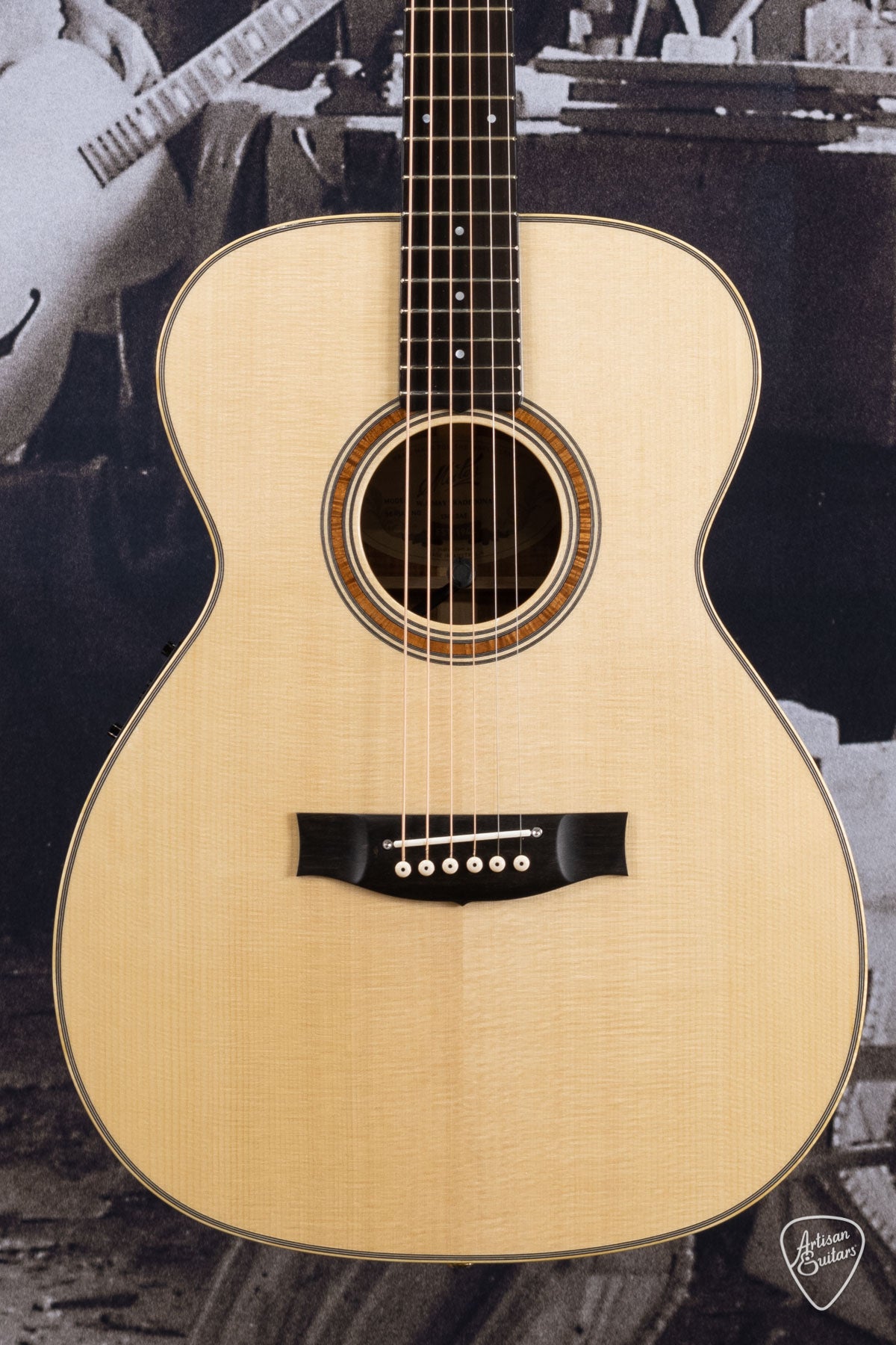 Maton Guitars Custom Shop WA May - 16161