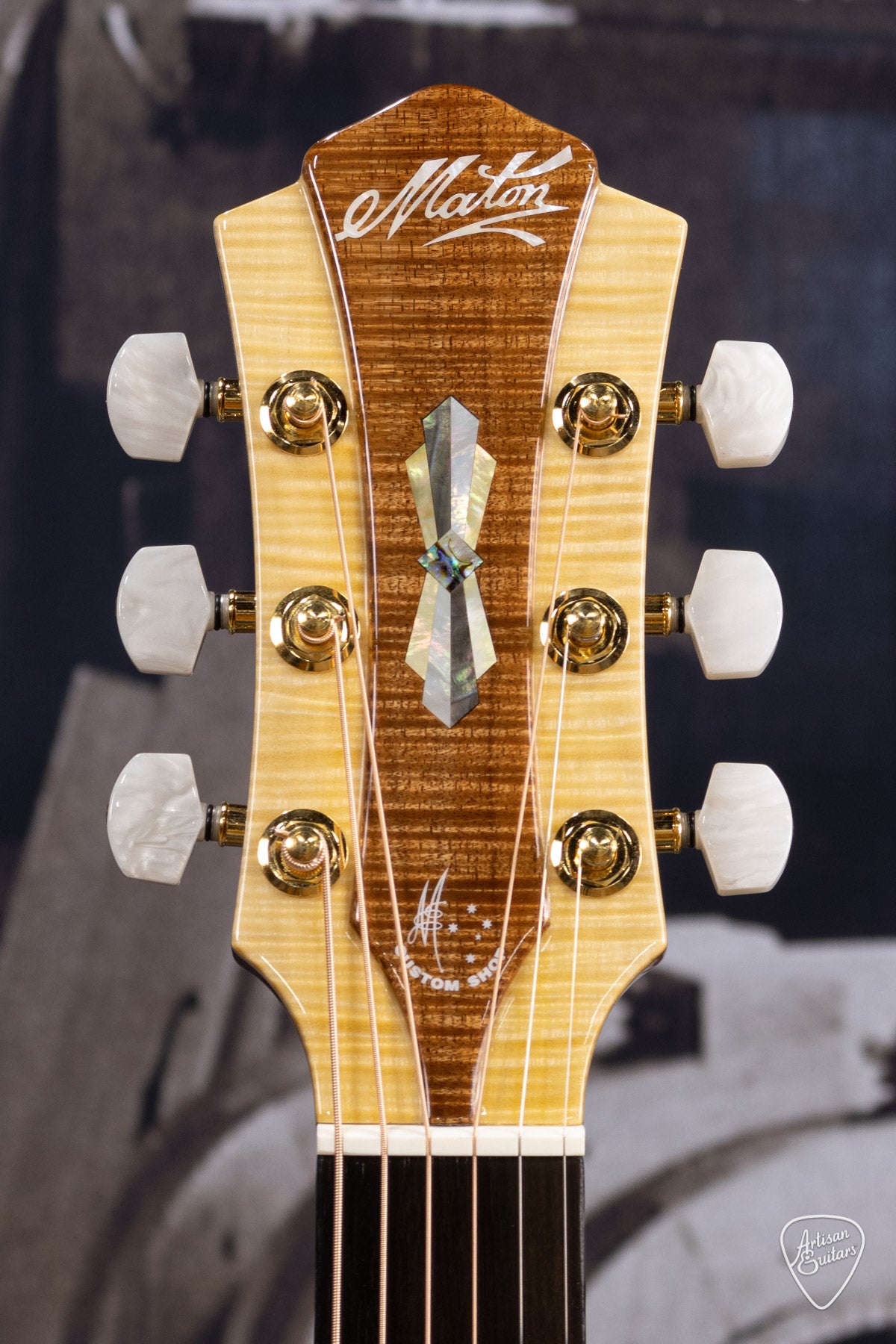 Maton Guitars Custom Shop WA May - 16161