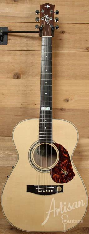 Maton EBG808TE Tommy Emmanuel Signature Sitka and Queensland Maple with APMIC pickup ID-8059 - Artisan Guitars