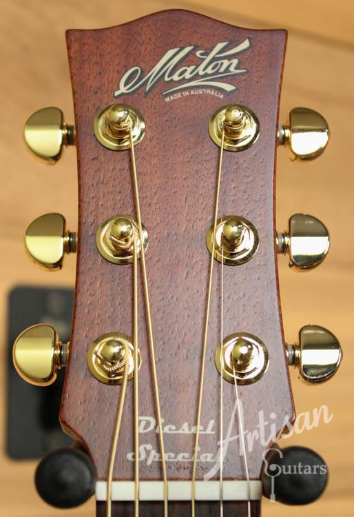 Maton EMD6 Mini Maton Diesel Sitka with Blackwood and Vintage Amber Sunburst ID-8725 - Artisan Guitars
