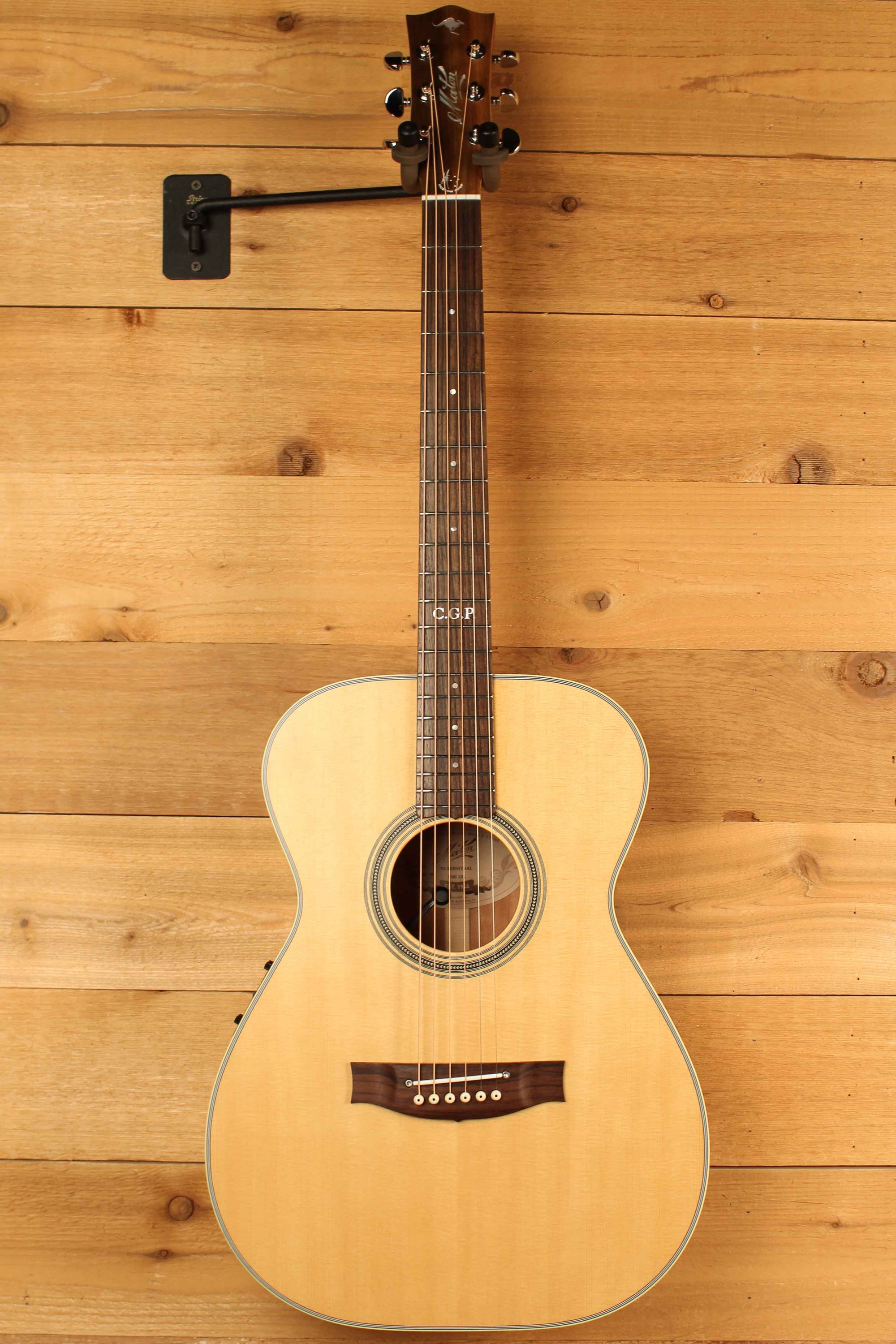Maton Custom Shop TE Personal Thinline Guitar "AAA" Sitka Spruce and AAA" Figured Queensland Maple ID-13616 - Artisan Guitars