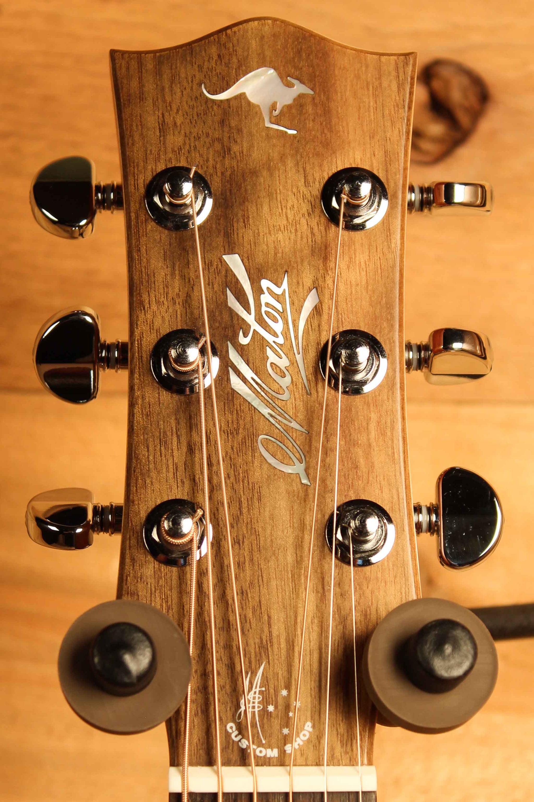 Maton Custom Shop TE Personal Thinline Guitar "AAA" Sitka Spruce and AAA" Figured Queensland Maple ID-13616 - Artisan Guitars