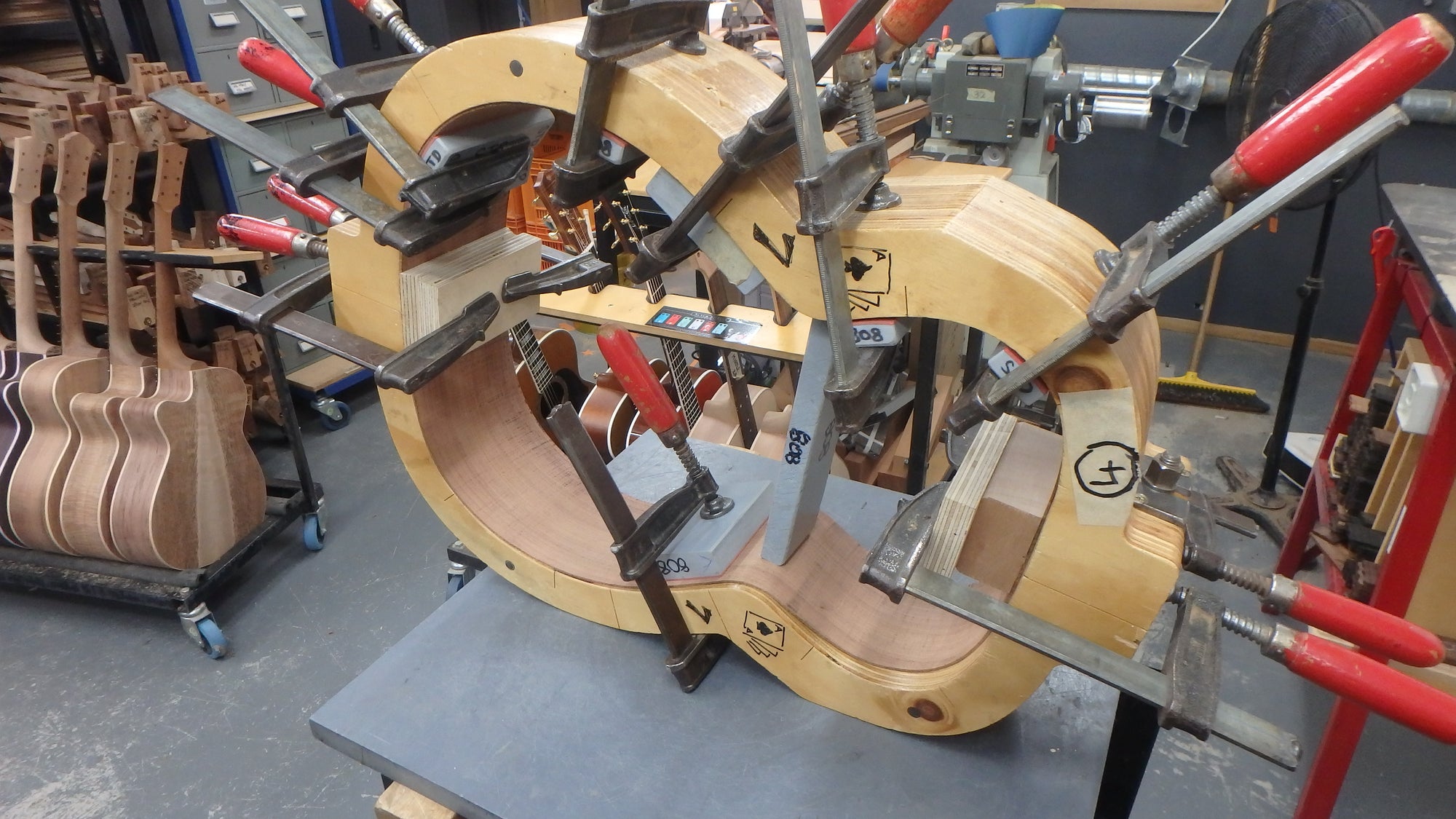 Maton Guitars Custom Shop WA May - 16161
