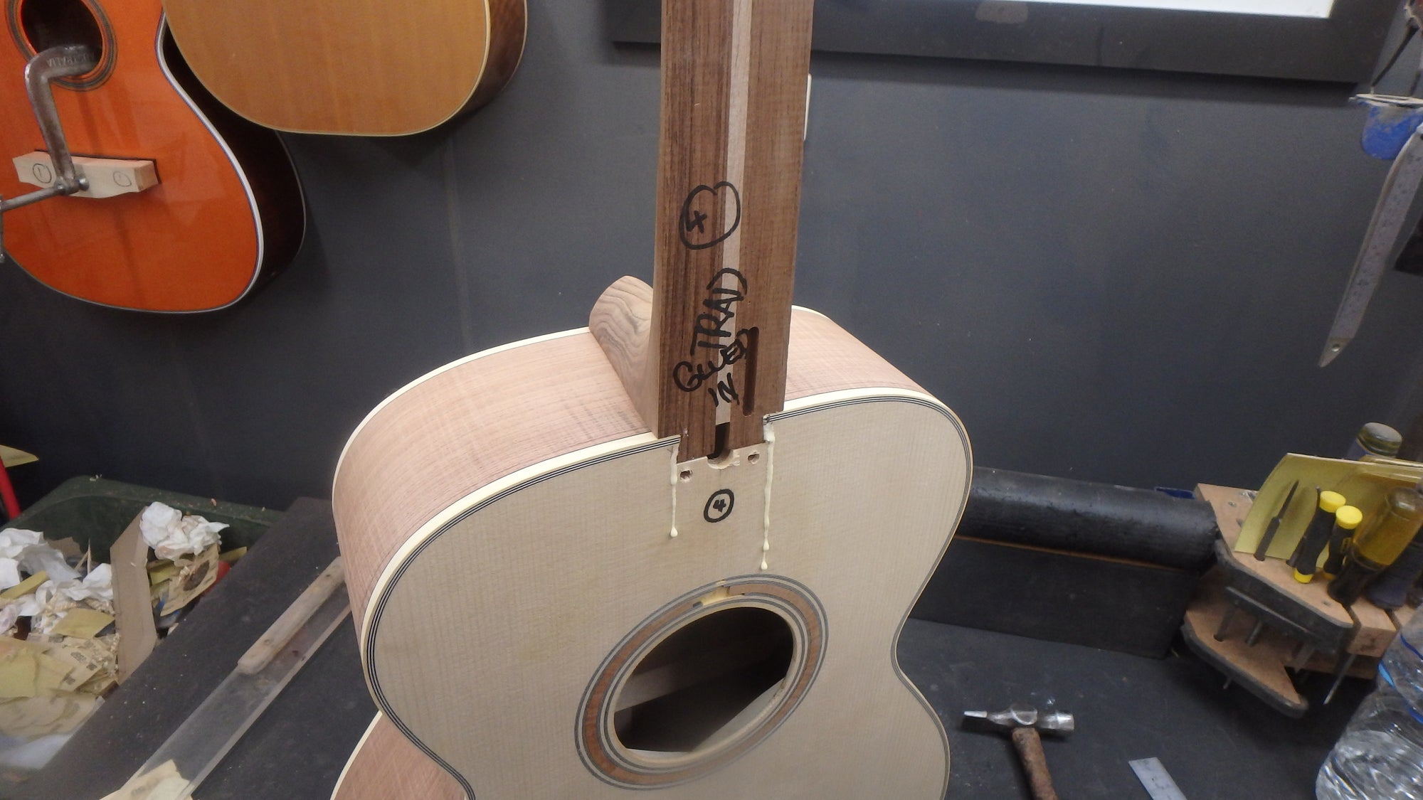 Maton Guitars Custom Shop WA May - 16161