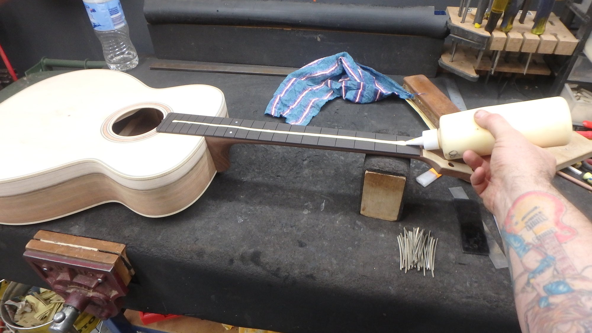 Maton Custom Shop Classic w/ Custom Thin Traditional Body & W.A. May Appointments ID-12372 - Artisan Guitars