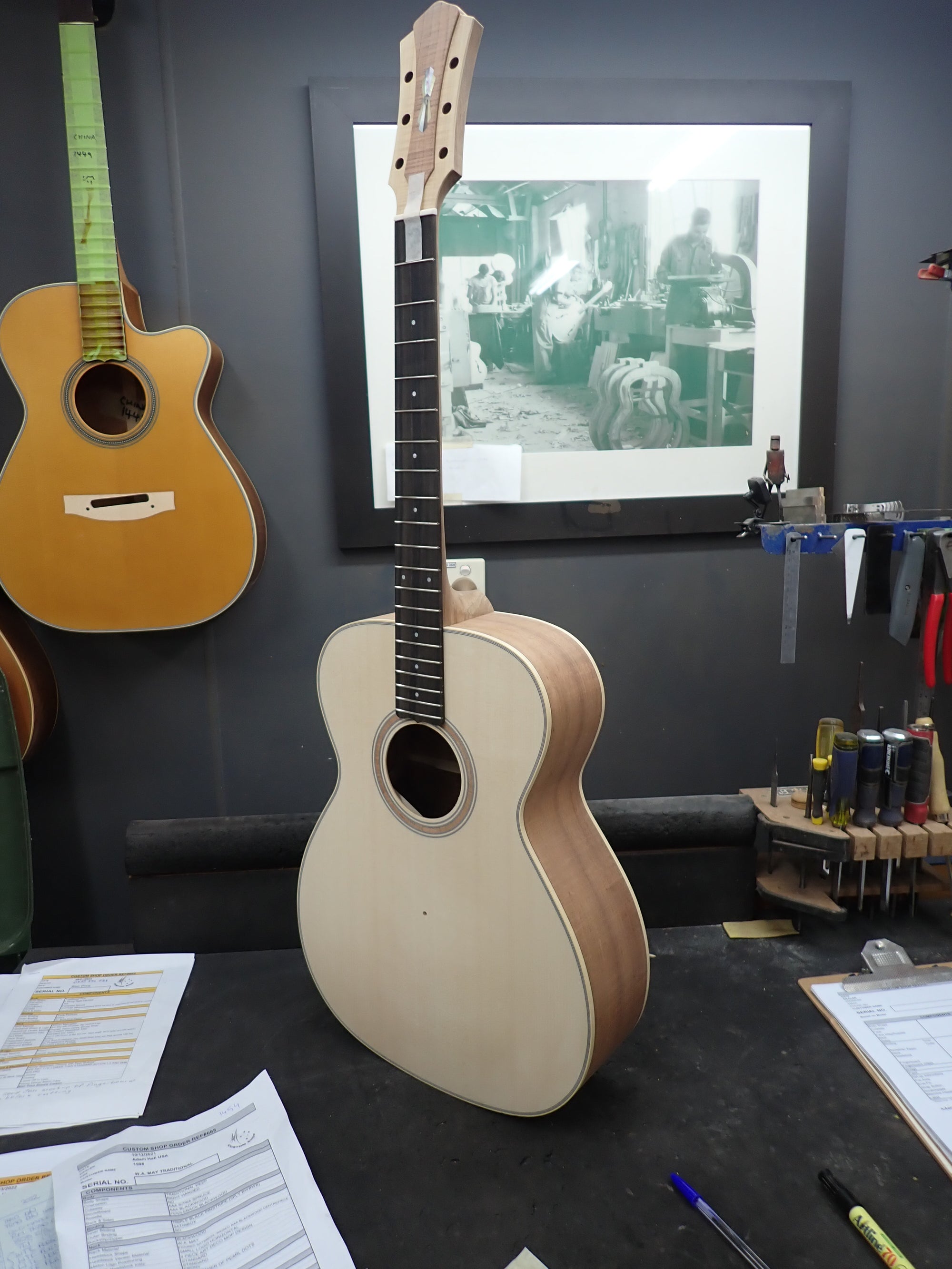 Maton Guitars Custom Shop WA May - 16333