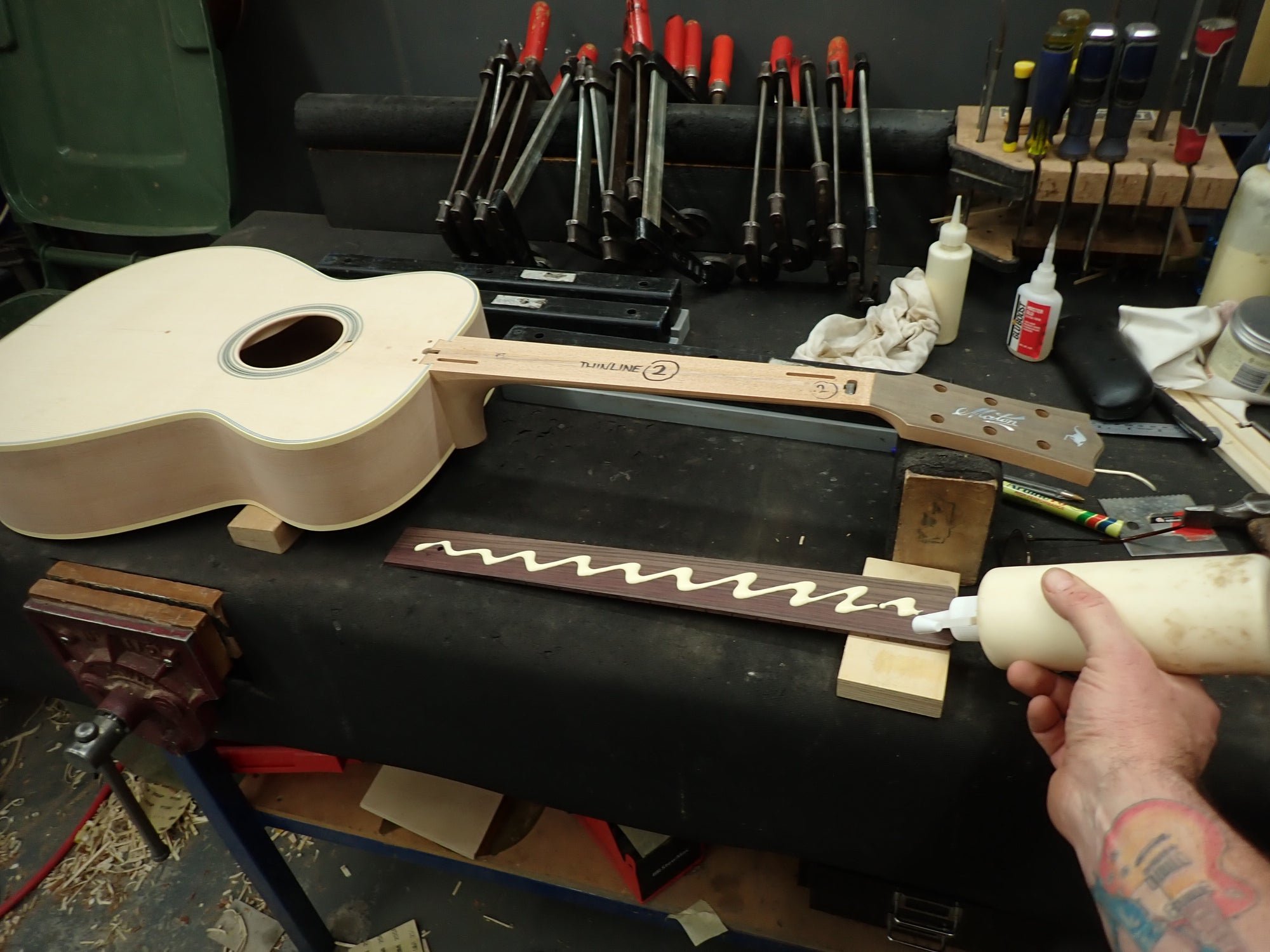 Maton Guitars Maton Custom Shop TE Personal Thinline - 16380