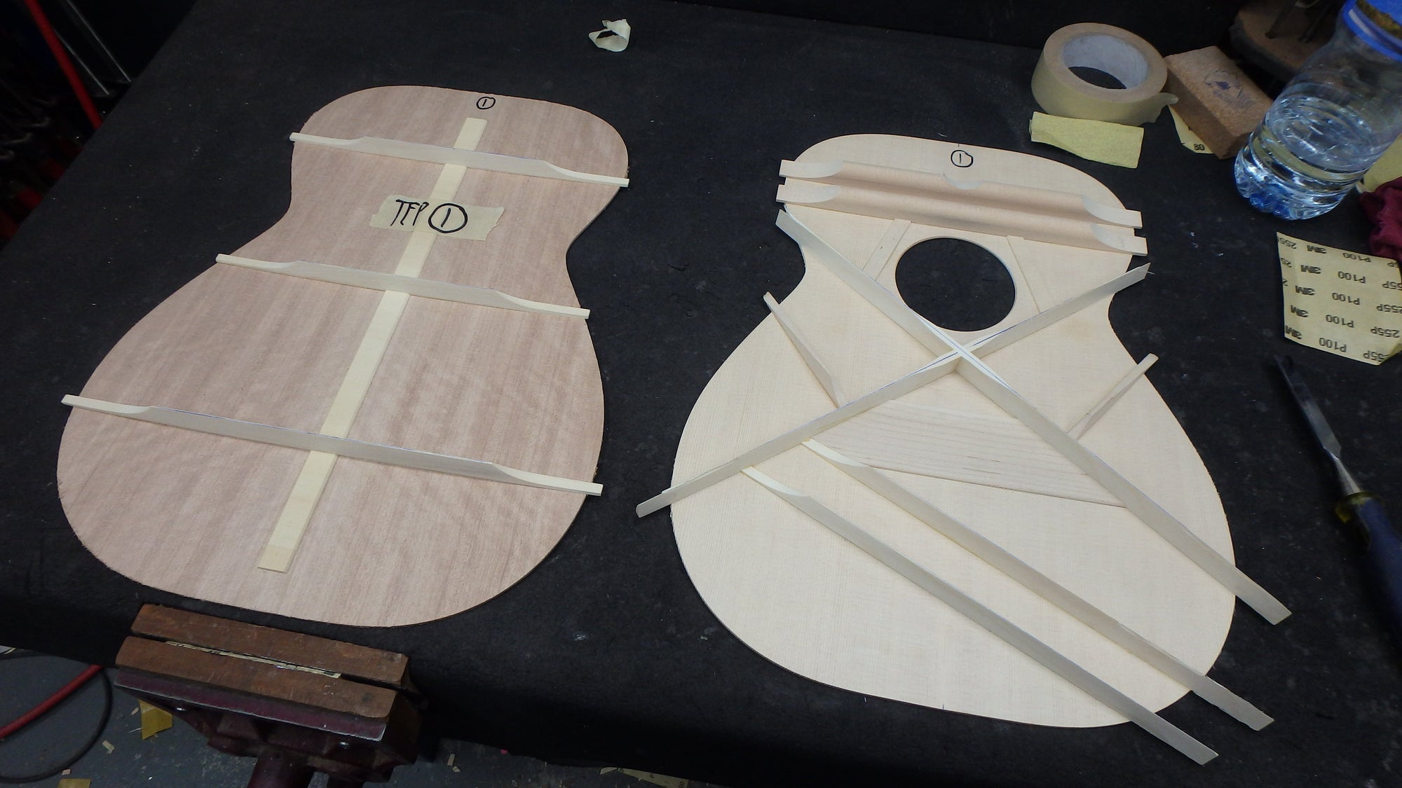 Maton T.E Personal Guitar Sitka Spruce and AAA"Bees Wings" Queensland Maple ID-11722 - Artisan Guitars