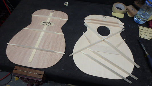 Maton T.E Personal Guitar Sitka Spruce and AAA"Bees Wings" Queensland Maple ID-11722 - Artisan Guitars