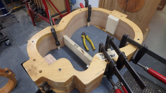 Maton WA May Custom Shop 808 Guitar with Sitka Spruce and Fiddleback Blackwood ID-11723 - Artisan Guitars