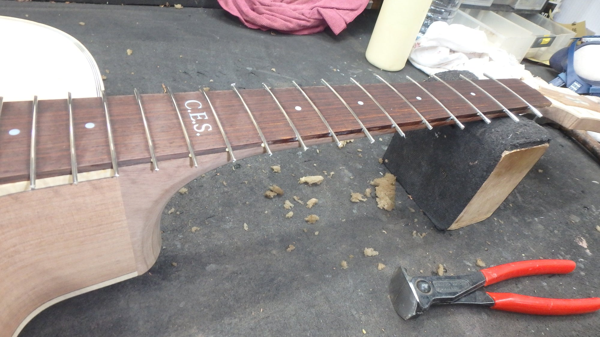 Maton WA May Custom Shop 808 Guitar with Sitka Spruce and Fiddleback Blackwood ID-11723 - Artisan Guitars