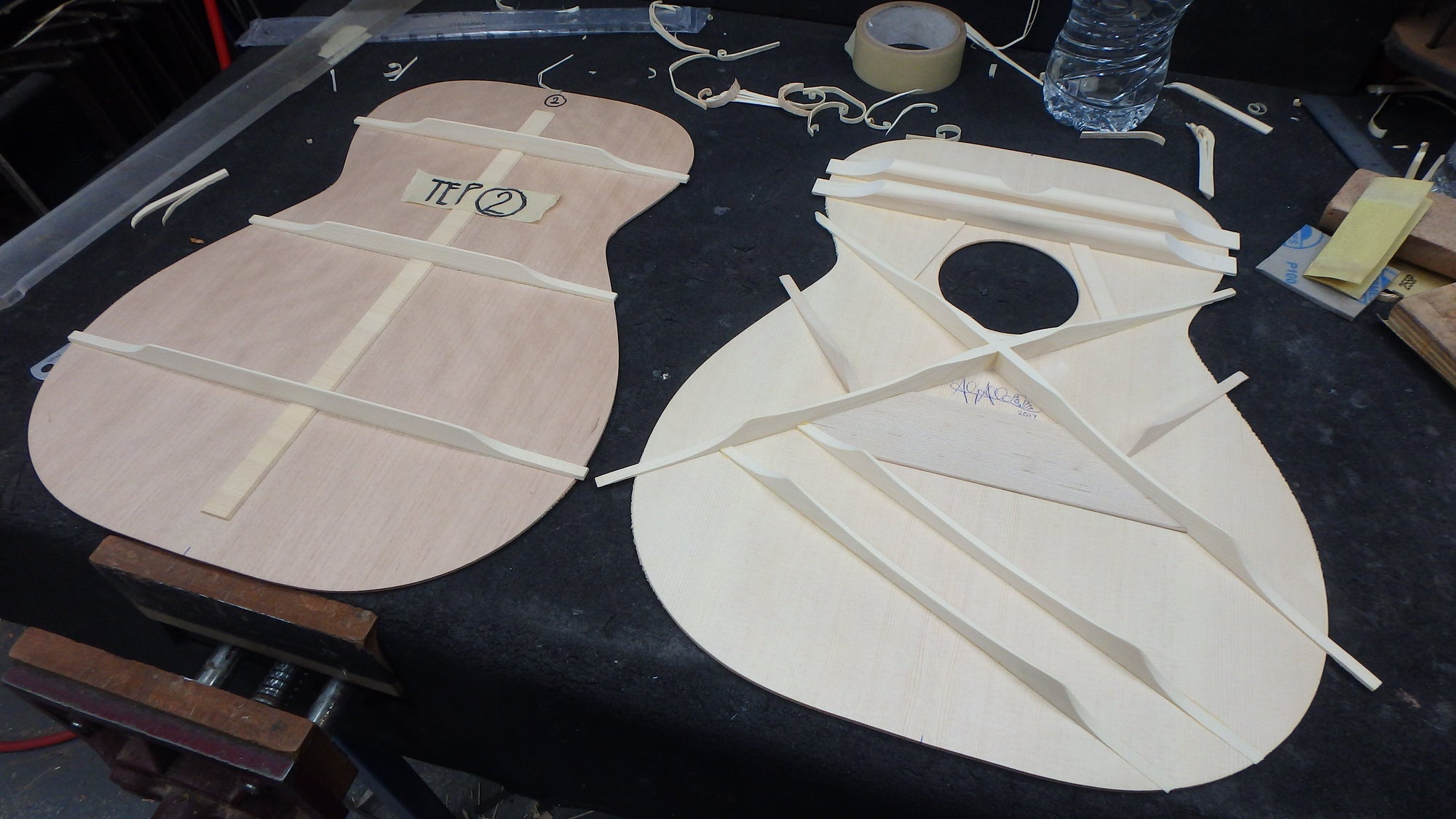 Maton T.E Personal Guitar Sitka Spruce and AAA"Bees Wings" Queensland Maple ID-11826 - Artisan Guitars