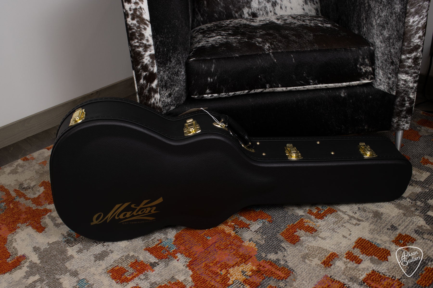 Pre-Owned Maton Guitars EBG808C with Sunburst Sitka Top -16516