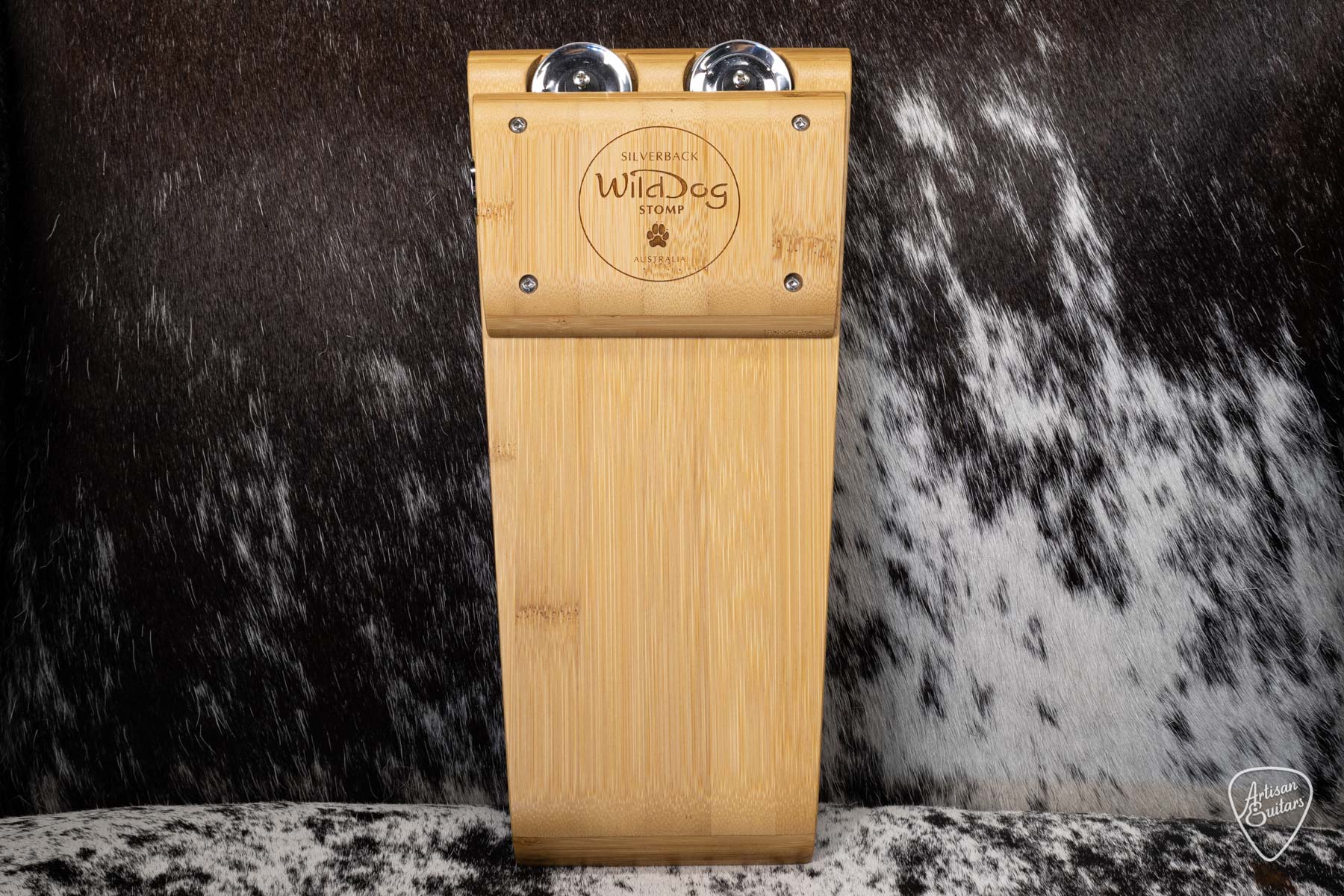 Wild Dog Silverback Stomp Box with Jingles - 16316