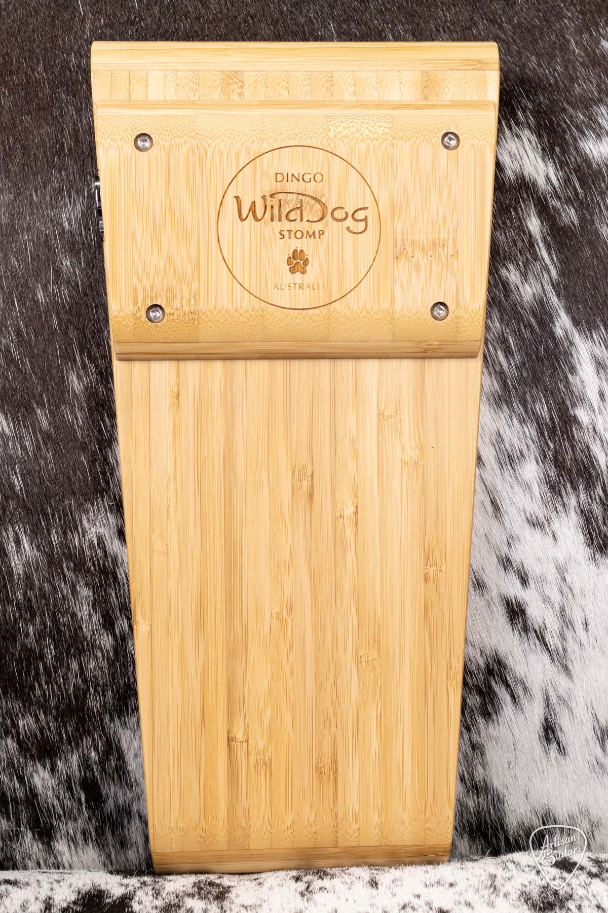 Wild Dog Dingo Stomp Box w/ Bamboo Body & Tone Bar - 16191