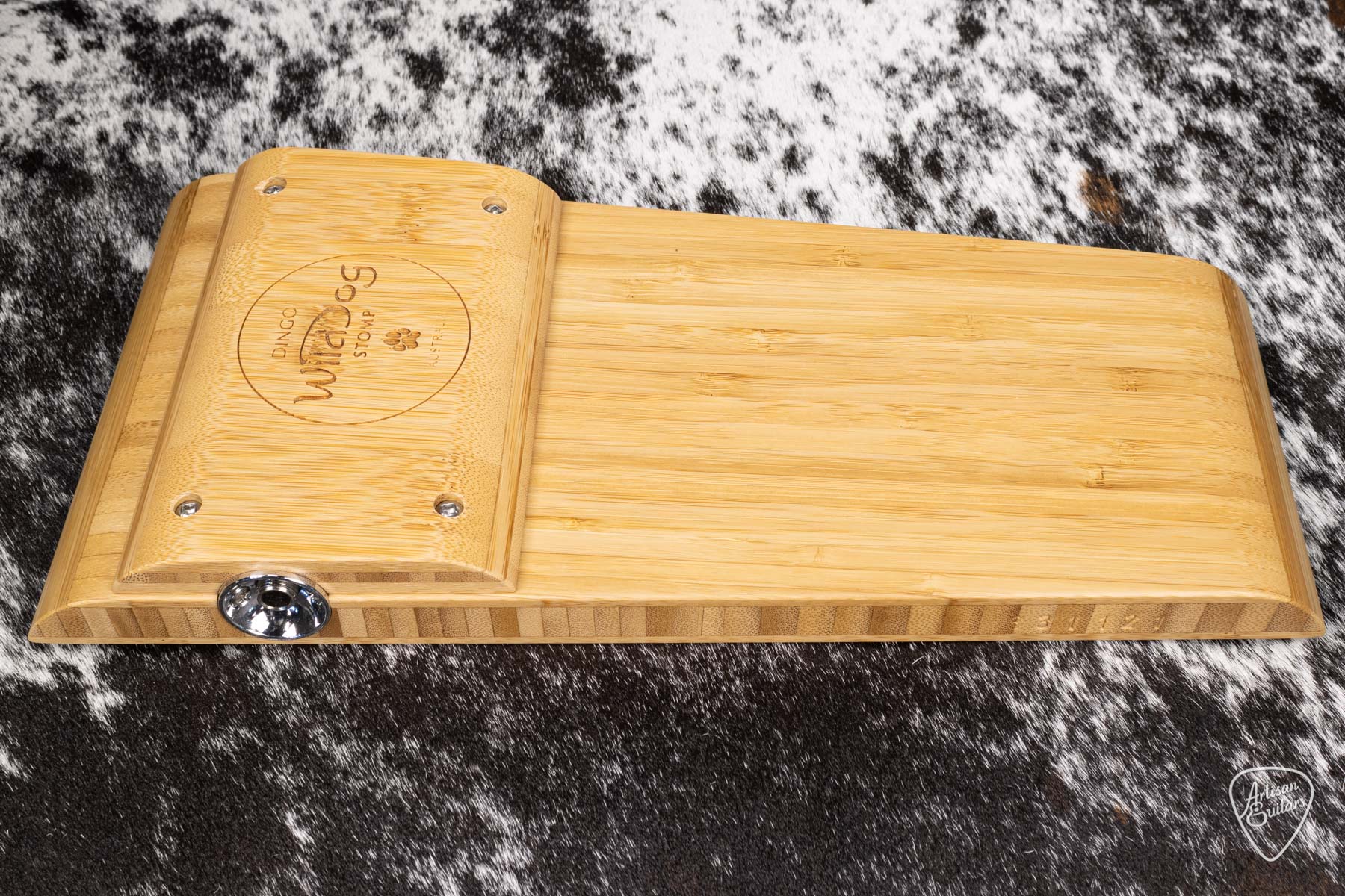 Wild Dog Dingo Stomp Box w/ Bamboo Body & Tone Bar - 16191