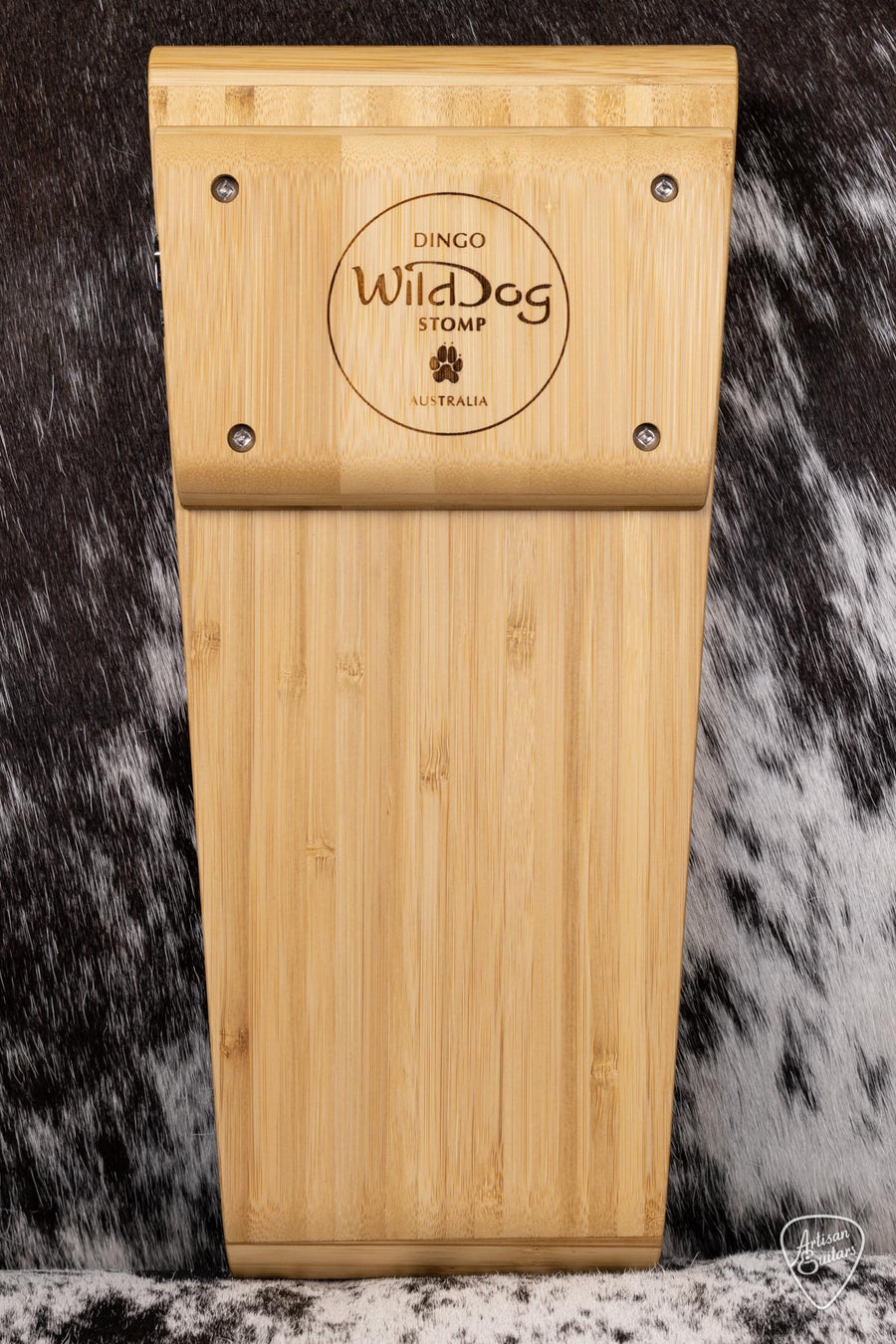 Wild Dog Dingo Stomp Box w/ Bamboo Body & Tone Bar - 16189