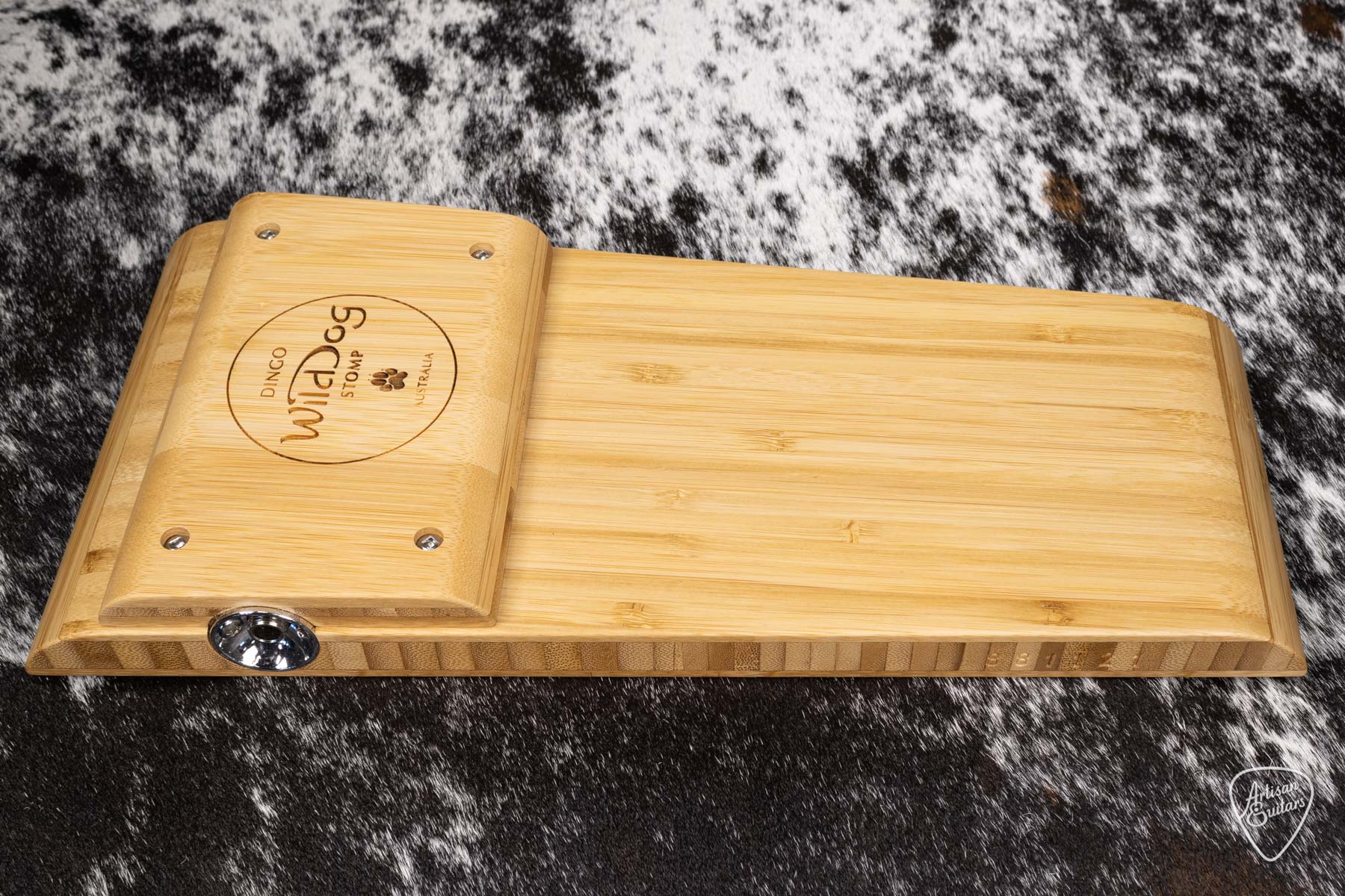 Wild Dog Dingo Stomp Box w/ Bamboo Body & Tone Bar - 16189