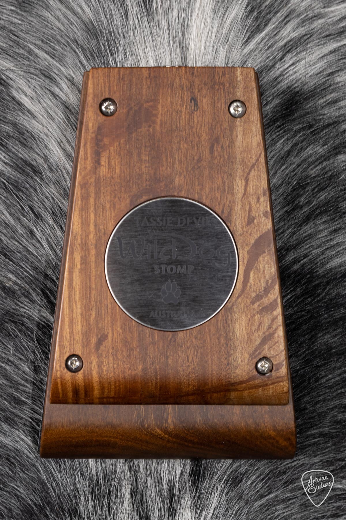 Wild Dog Tassie Devil Stomp Box w/ Solid Australian Timbers-15109 - Artisan Guitars