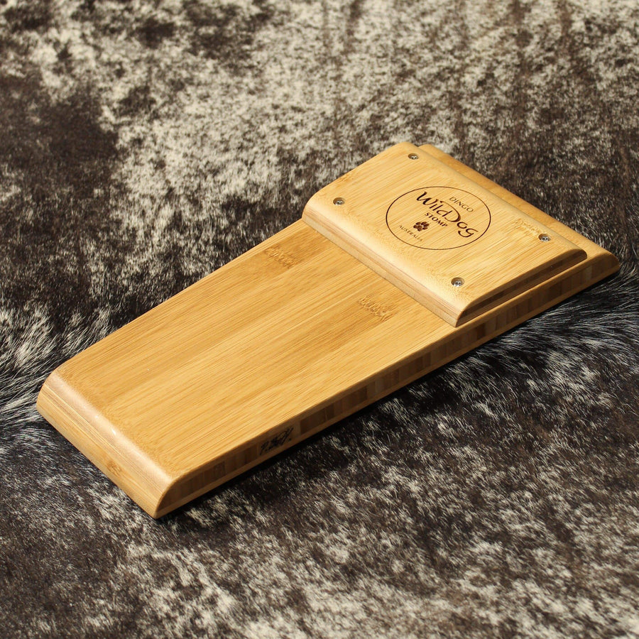 Wild Dog Dingo Stomp Box w/ Bamboo Body & Tone Bar - Artisan Guitars