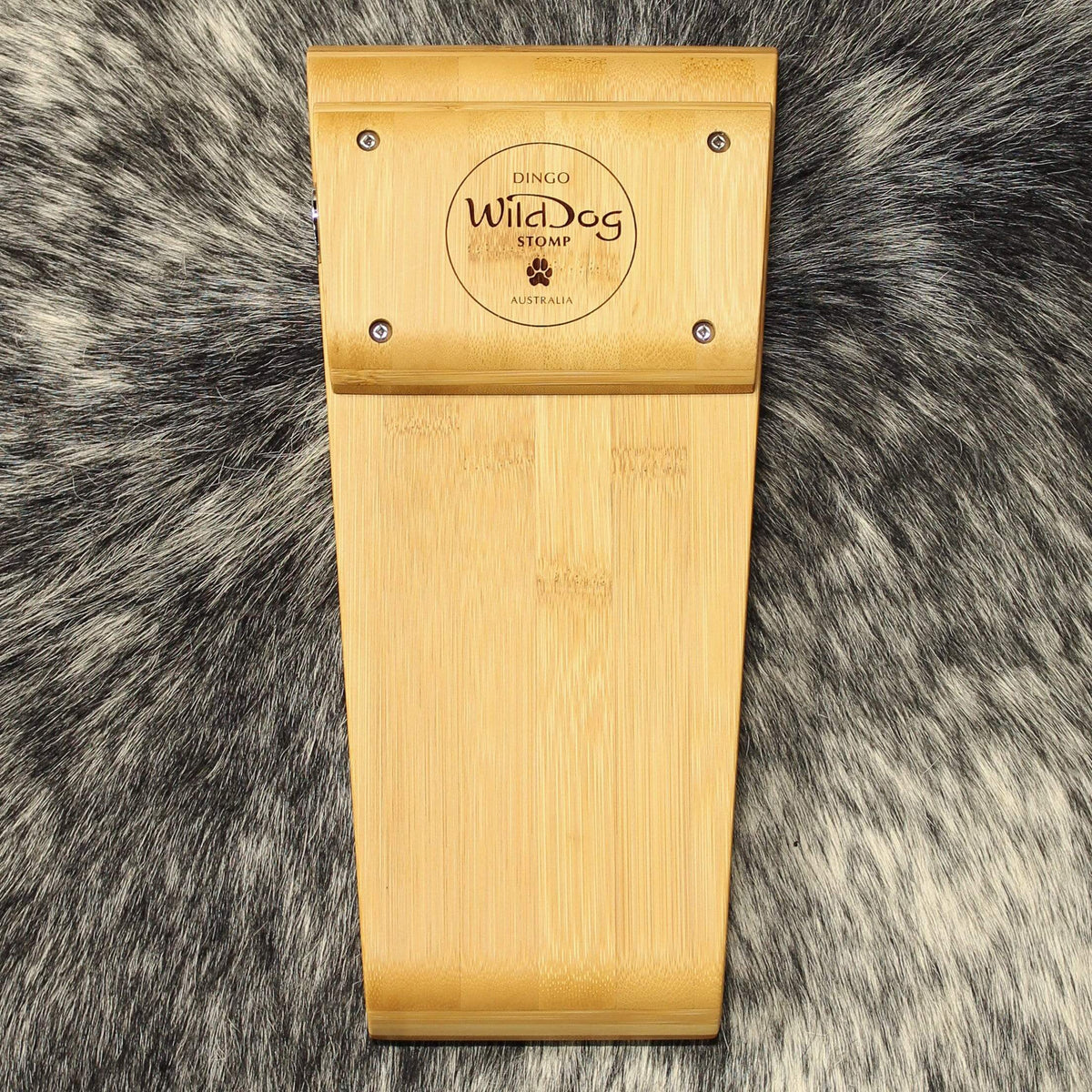 Wild Dog Dingo Stomp Box w/ Bamboo Body & Tone Bar - Artisan Guitars