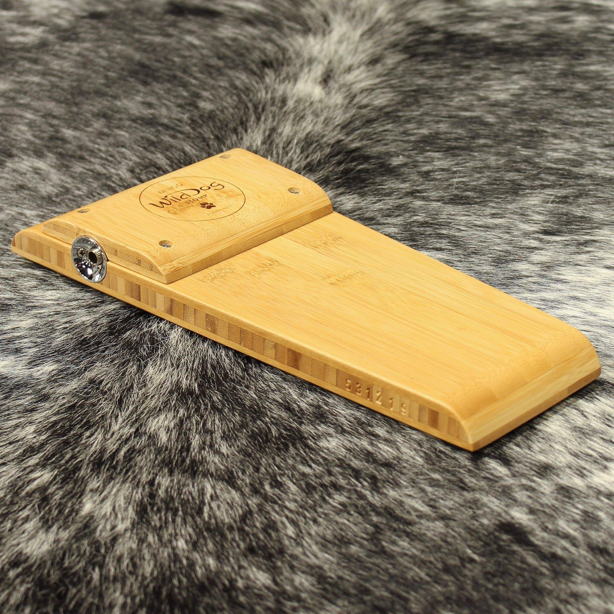 Wild Dog Dingo Stomp Box w/ Bamboo Body & Tone Bar - Artisan Guitars