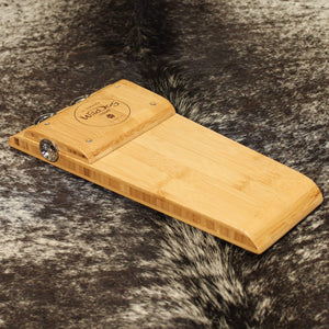 Wild Dog Silverback Stomp Box w/ Bamboo Timber & Tamborine Jingles - Artisan Guitars
