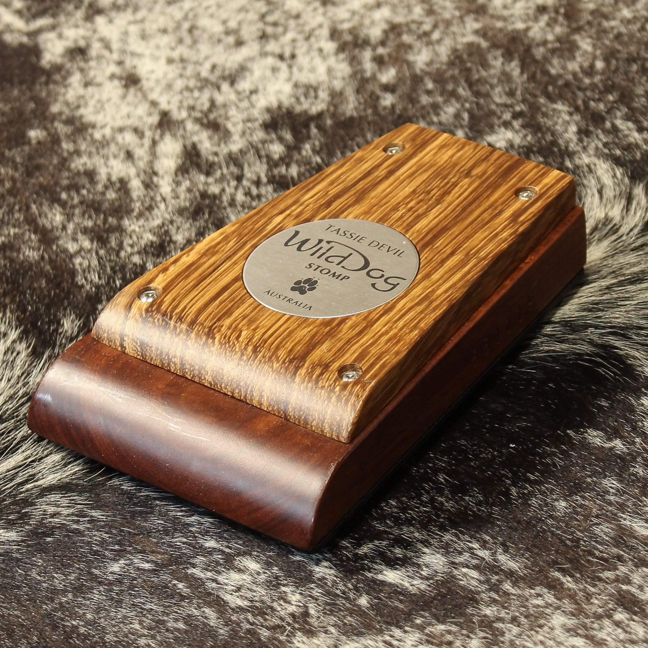 Wild Dog Tassie Devil Stomp Box w/ Solid Australian Timbers - Artisan Guitars