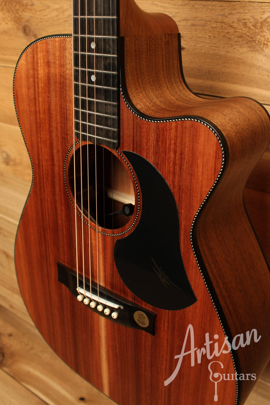 Maton EBW808 Cutaway Guitar w/ Blackwood Top, Back & Sides w/ AP5 Pro Pickup System ID-12992 - Artisan Guitars