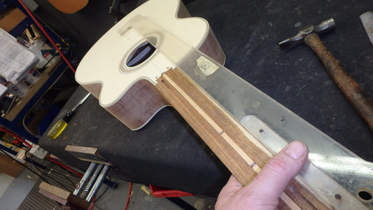 Maton Custom Shop Jumbo Guitar Cutaway with Sitka Spruce and Fiddleback Blackwood ID-11065 - Artisan Guitars