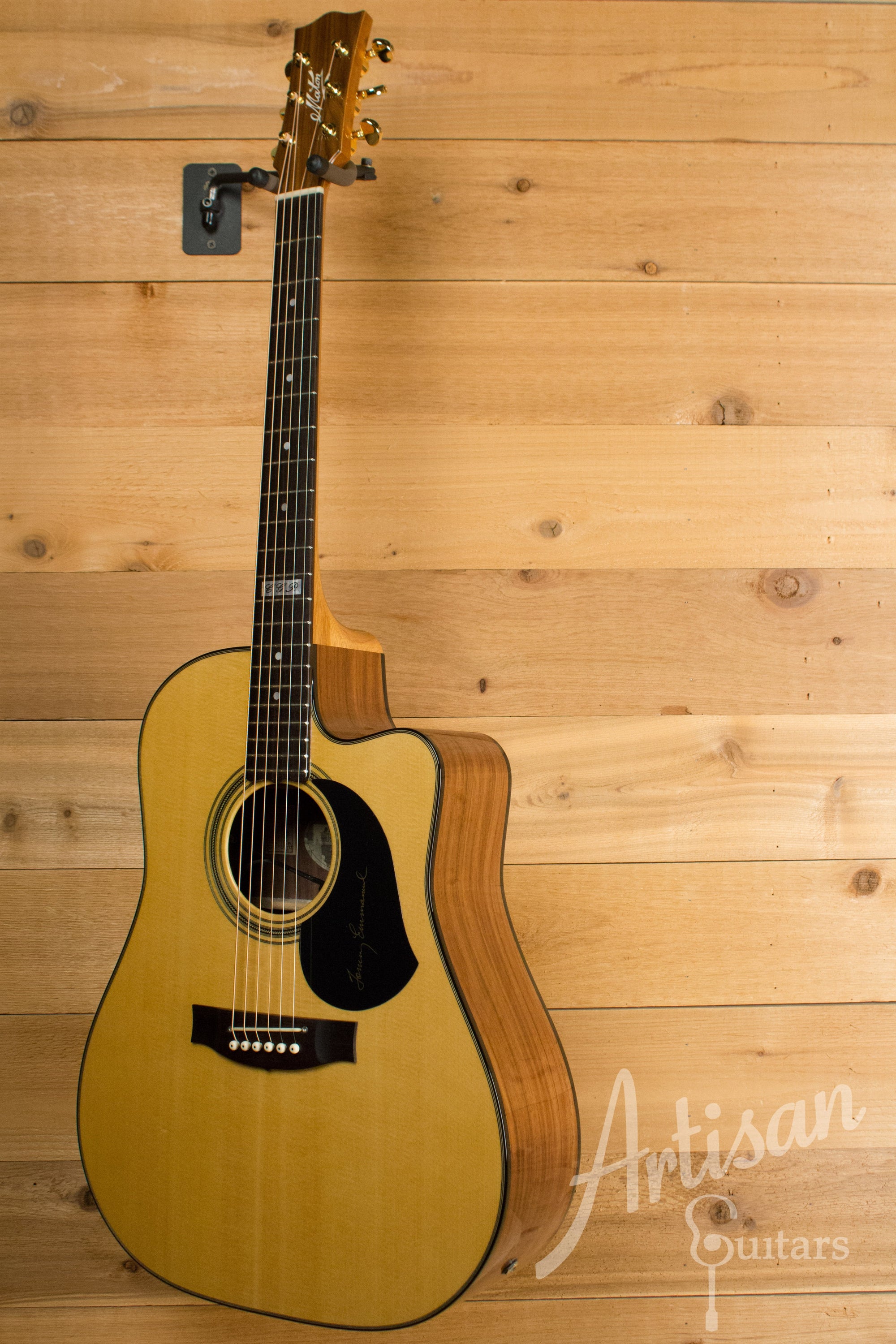 Maton TE1 Guitar Tommy Emmanuel Artist Sitka Spruce and Indian Rosewood AP5 Pro Pre-Owned 2014 ID-11174 - Artisan Guitars