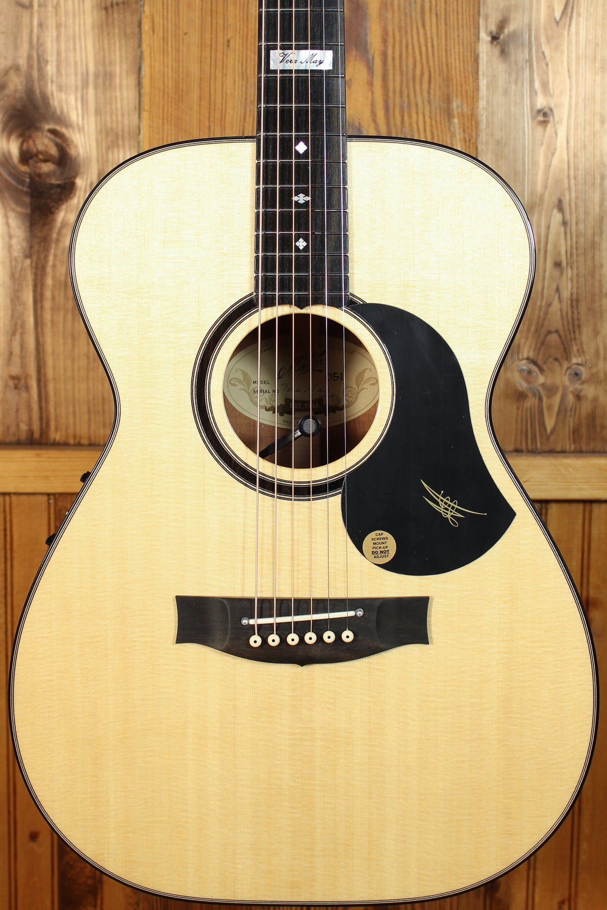 Maton Vera May Special w/ Lutz Spruce & Blackwood ID-13591 - Artisan Guitars