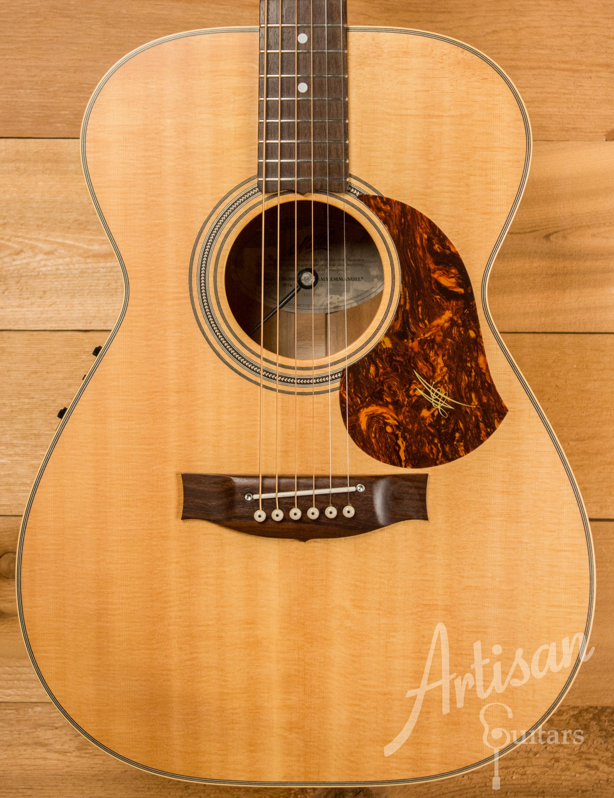Maton EBG808TE Tommy Emmanuel Signature Sitka and Queensland Maple Pre-Owned 2013 ID-10753 - Artisan Guitars