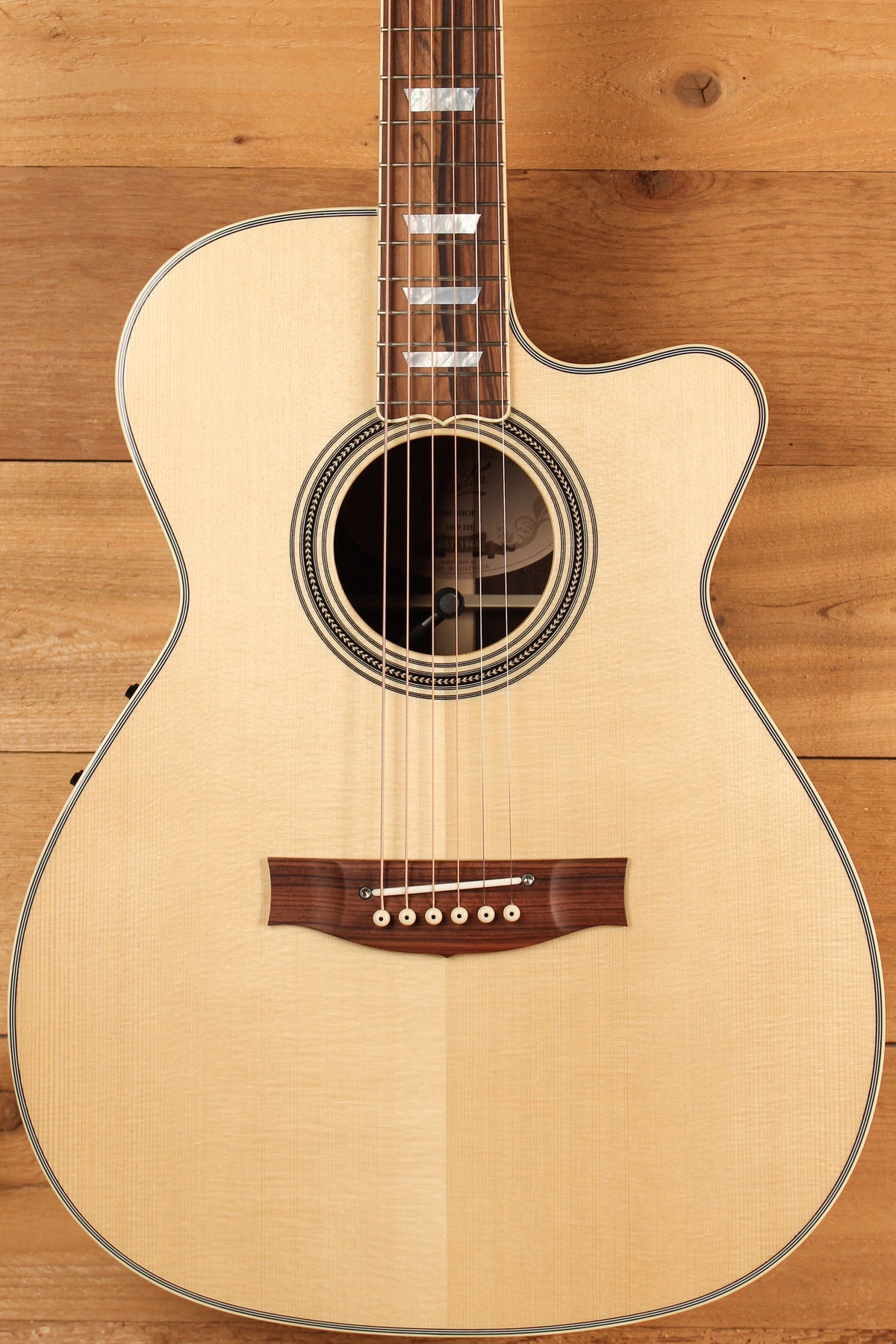 Maton WA May Custom Shop 808C Guitar w/ Sitka Spruce & Wenge ID-13028 - Artisan Guitars