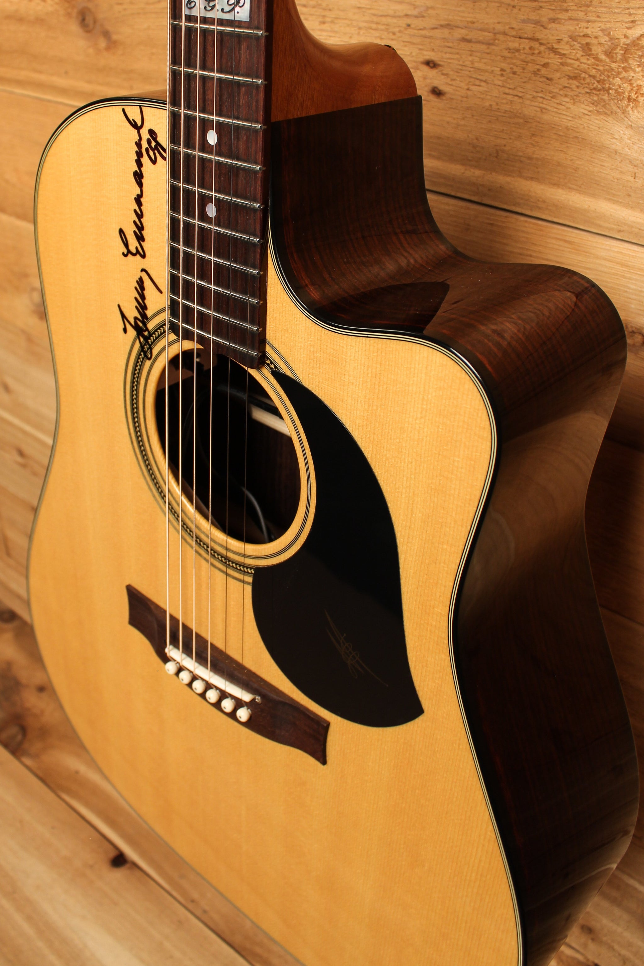Maton TE1 Guitar Tommy Emmanuel(Signed) Artist Sitka Spruce & Indian Rosewood AP5 Pro ID-13108 - Artisan Guitars