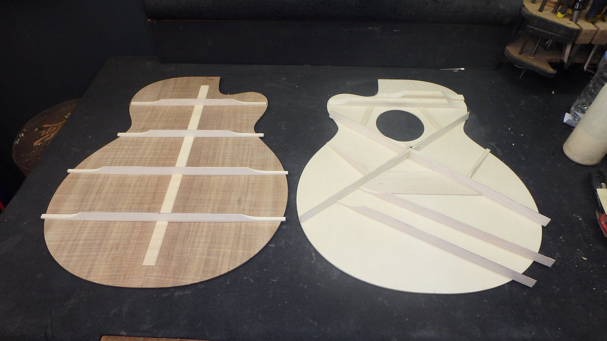 Maton Custom Shop Jumbo Guitar Cutaway with Sitka Spruce and Fiddleback Blackwood ID-11065 - Artisan Guitars