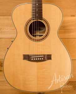 Maton WA May Custom Shop 808 Guitar with Sitka Spruce and Fiddleback Blackwood ID-10821 - Artisan Guitars