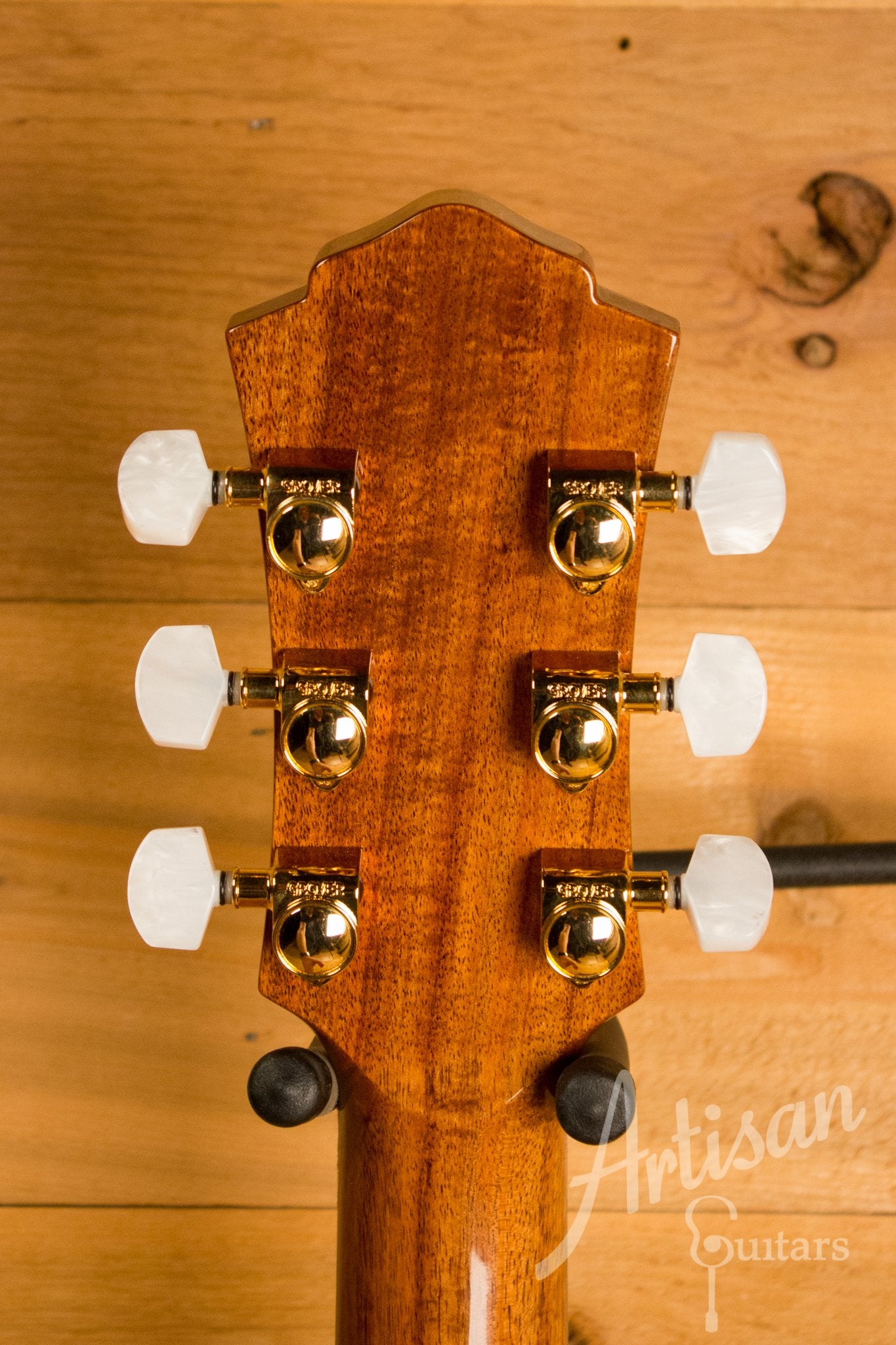 Maton WA May Custom Shop 808 Guitar with Sitka Spruce and Fiddleback Blackwood ID-10821 - Artisan Guitars