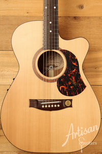 Maton SRS808C Guitar Western Red Cedar and Solid Blackwood w/ Cutaway ID-12812 - Artisan Guitars