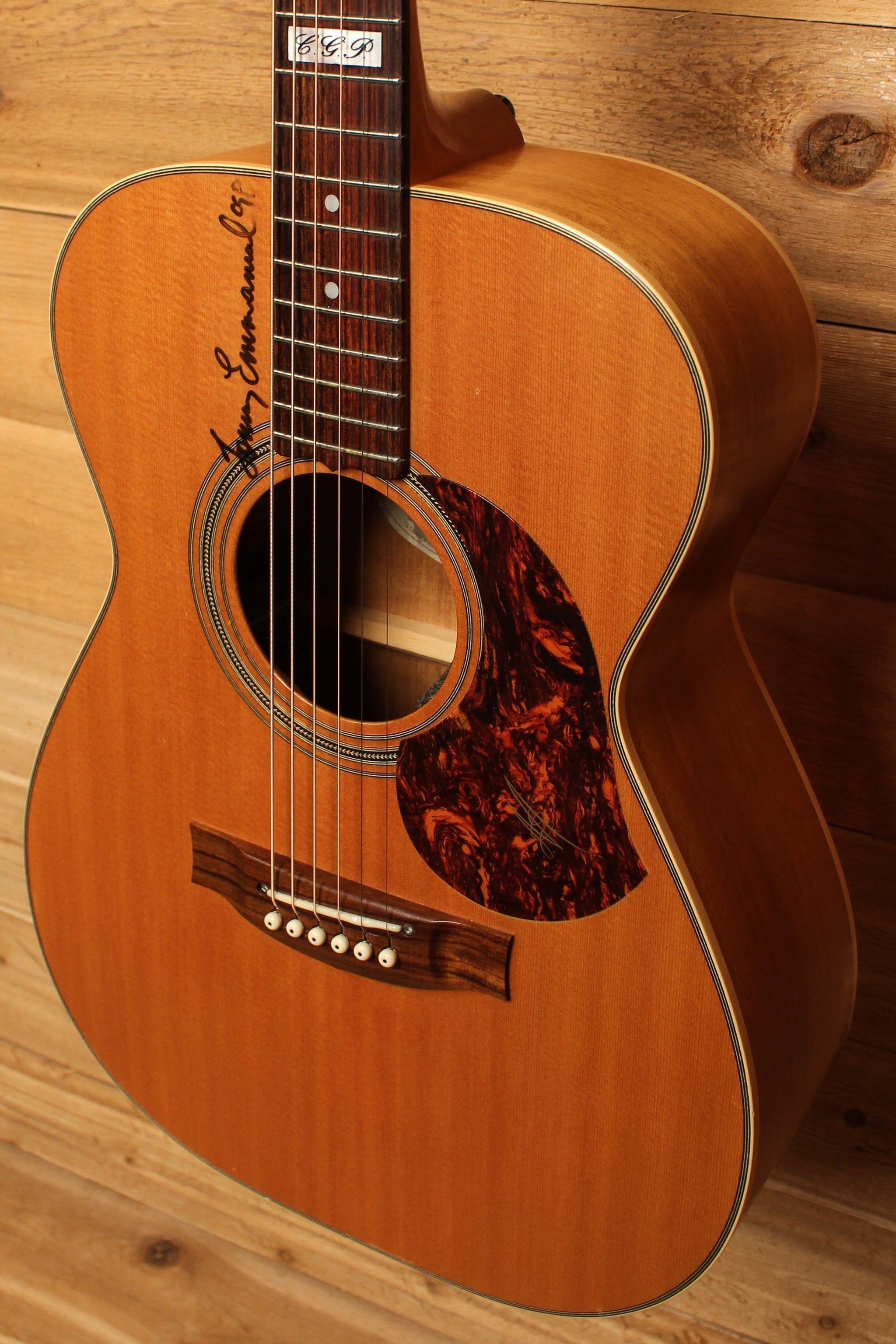 Maton EBG 808 TE Tommy Emmanuel Signature Guitar Pre-Owned 2012 ID-13669 - Artisan Guitars