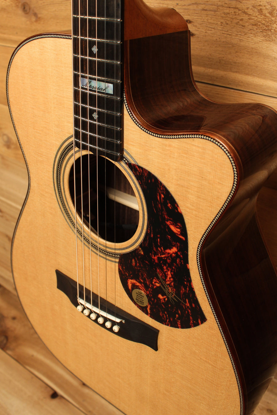 Maton EM100C 808 Messiah Series with Sitka and Indian Rosewood Cutaway ID-13319 - Artisan Guitars