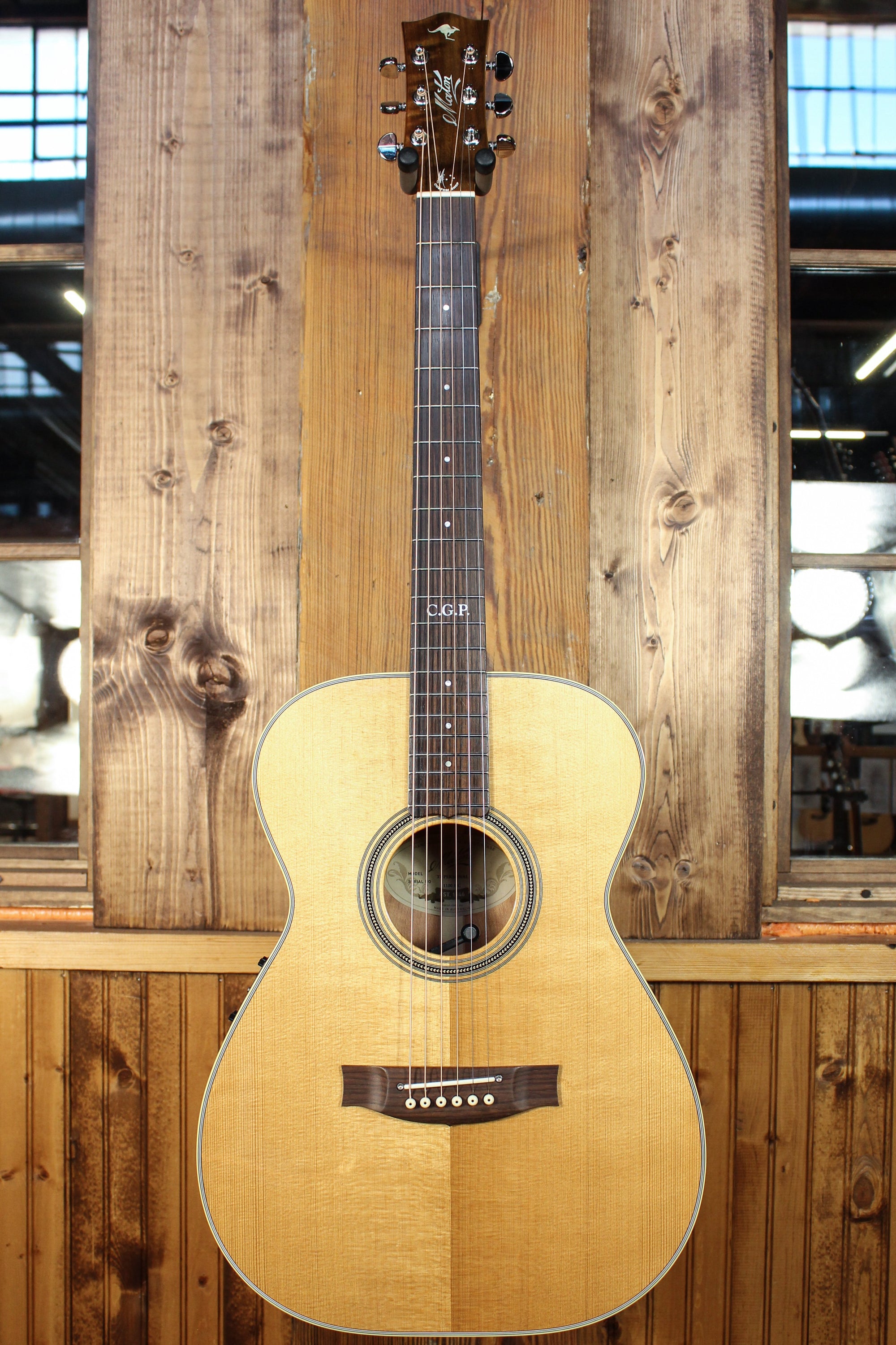 Maton Custom Shop TE Personal w/ Sitka Spruce & Queensland Maple w/ High Gloss Finish ID-13772 - Artisan Guitars
