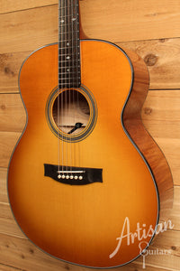 Maton Custom Shop Jumbo w/ European Spruce & Hard Rock Maple w/ Ice Tea Finish  ID-12822 - Artisan Guitars