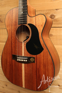 Maton EBW808 Cutaway Guitar w/ Blackwood Top, Back & Sides w/ AP5 Pro Pickup System ID-12851 - Artisan Guitars