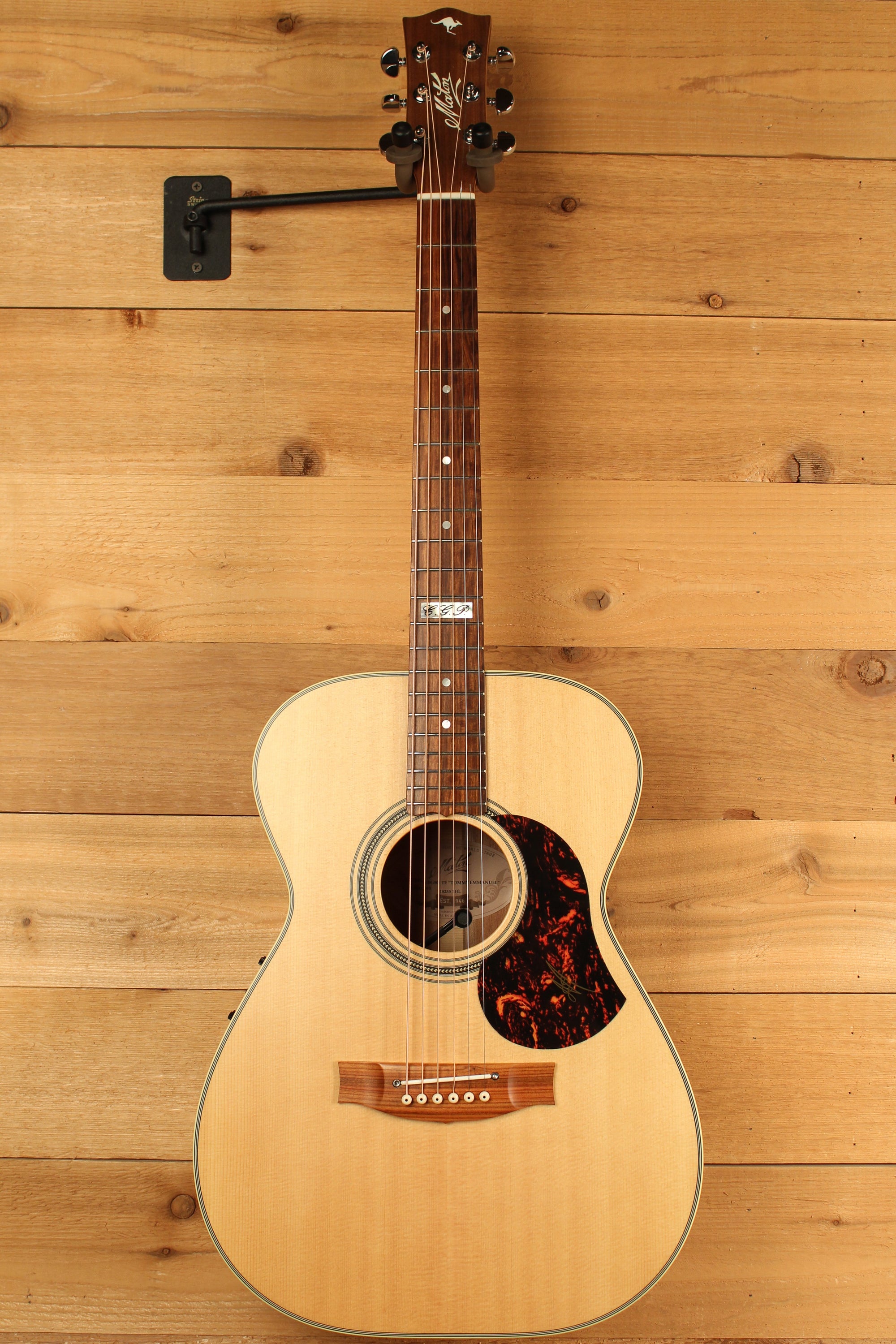 Maton EBG 808 TE Tommy Emmanuel Signature Guitar Pre-Owned 2019 ID-13658 - Artisan Guitars