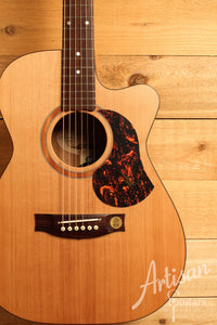 Maton SRS808C Guitar Western Red Cedar and Solid Blackwood w/ Cutaway ID-12774 - Artisan Guitars