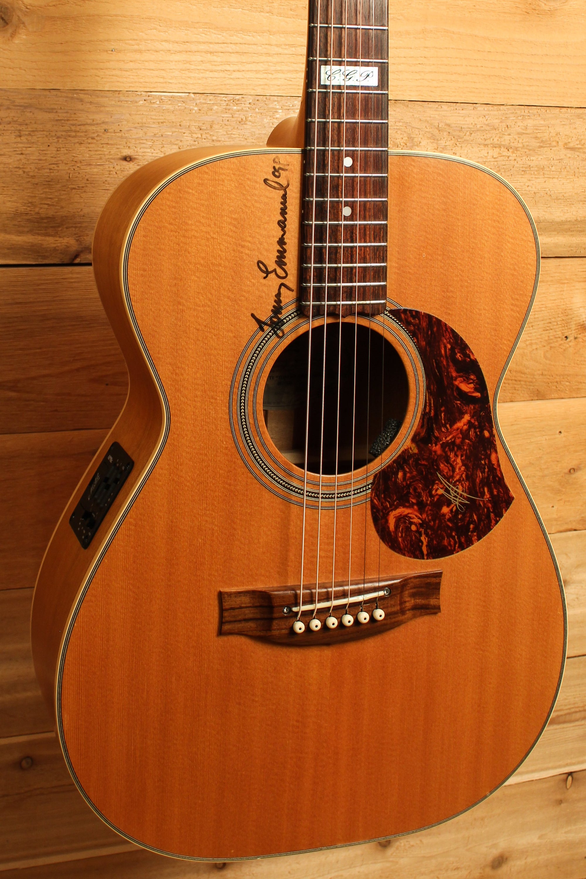 Maton EBG 808 TE Tommy Emmanuel Signature Guitar Pre-Owned 2012 ID-13669 - Artisan Guitars