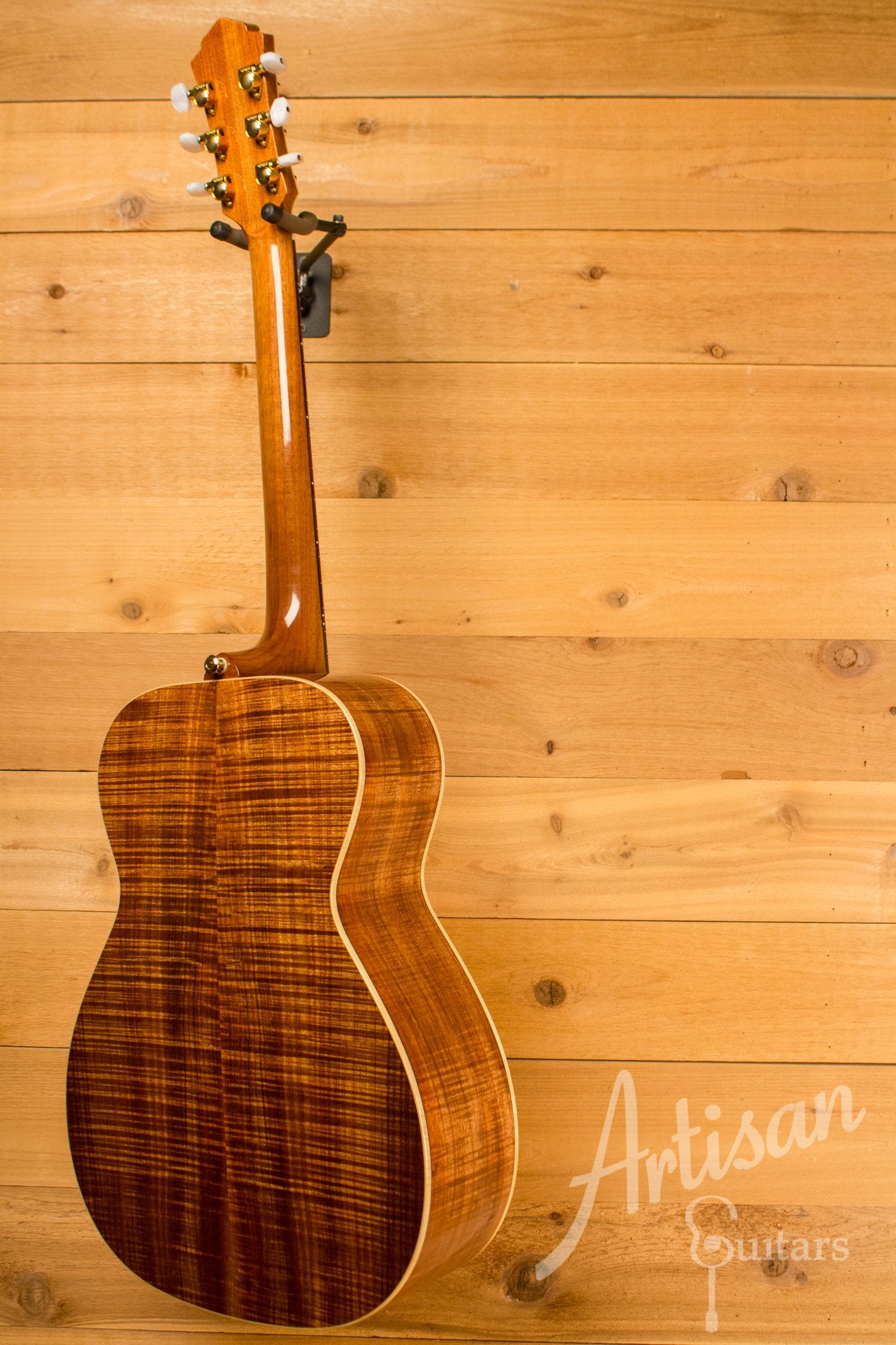 Maton WA May Custom Shop 808 T Guitar with Sitka Spruce and Fiddleback Blackwood ID-10830 - Artisan Guitars